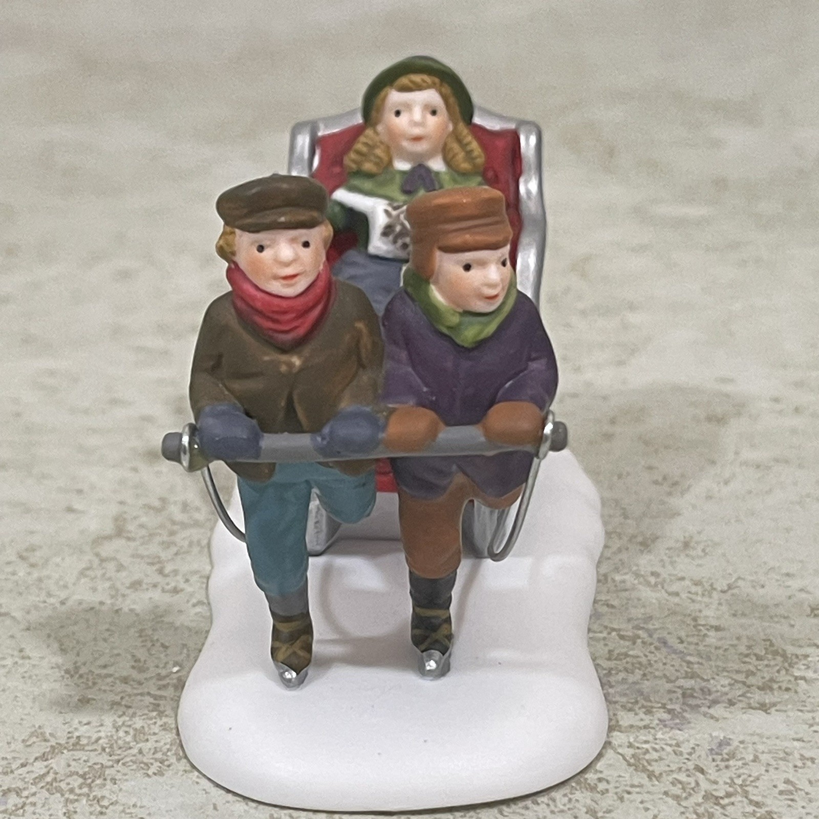 Vintage Dept 56 The Heritage Village Collection Winter Sleighride #58254 Taiwan