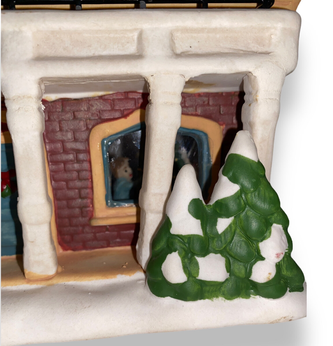American Greetings Ingleby Village Banker’s House Lighted Ceramic Christmas NIB