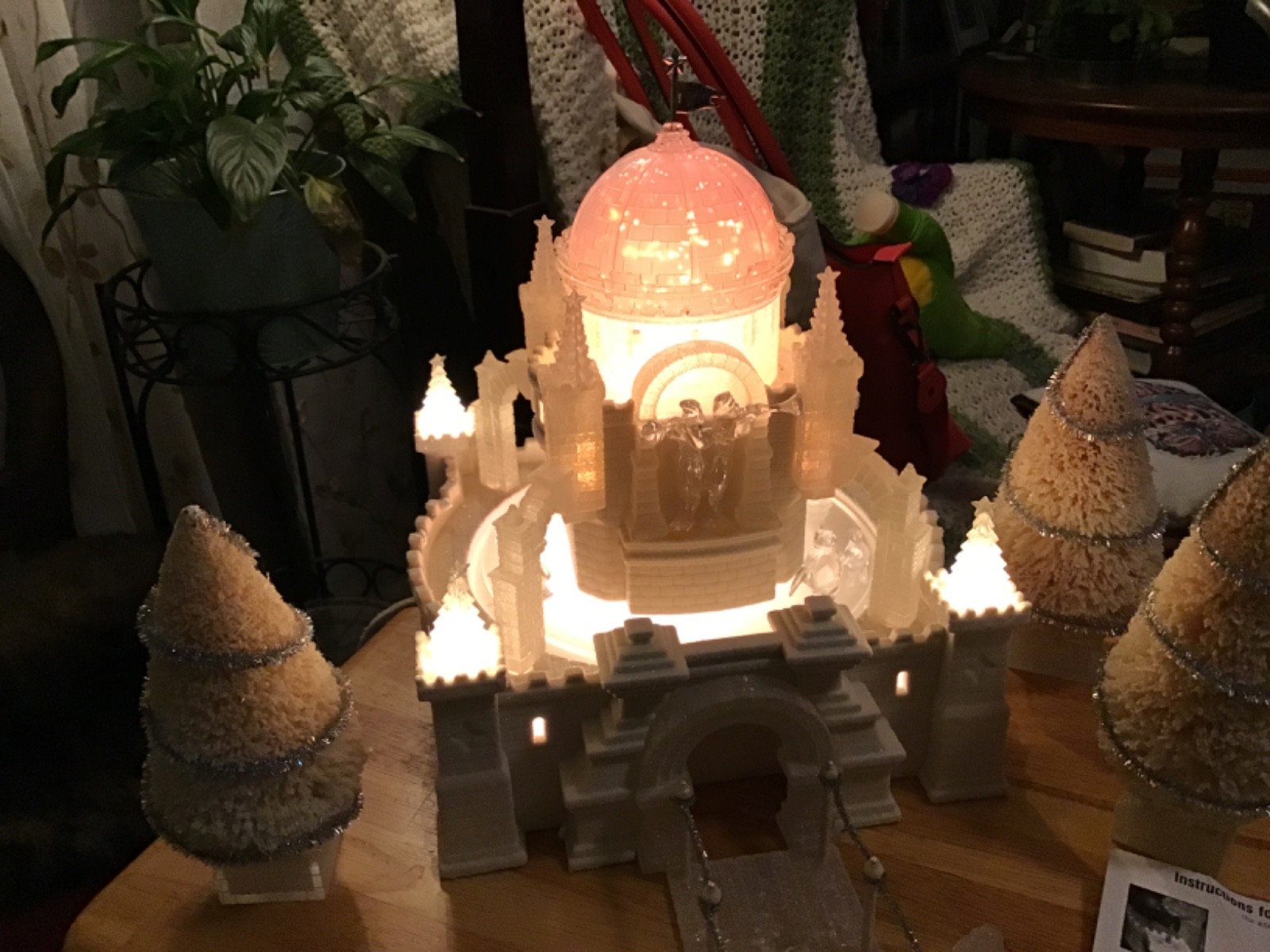 Dept 56 Crystal Ice Palace Special Edition Gift Set