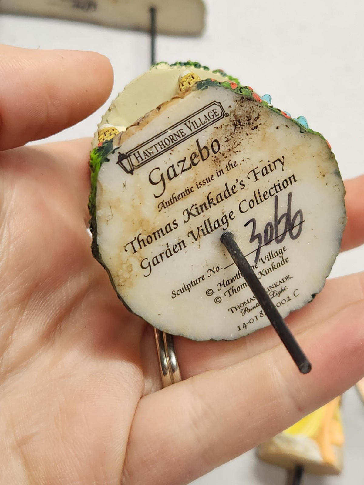 Hawthorne Village Fairy Garden Collection Lot of 5 Items Thomas Kinkade