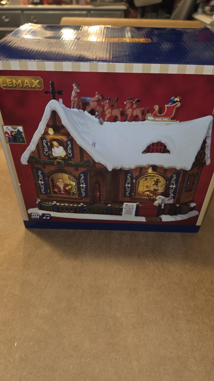 Lemax 2015 Twas The Night Before Christmas Village Sights & Sounds #55922 House