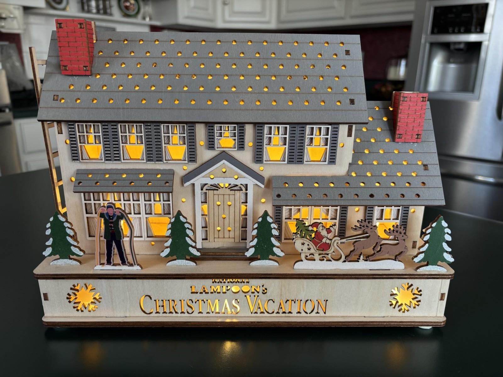 National Lampoon’s Christmas Vacation LED Lighted House Kurt Adler 2025