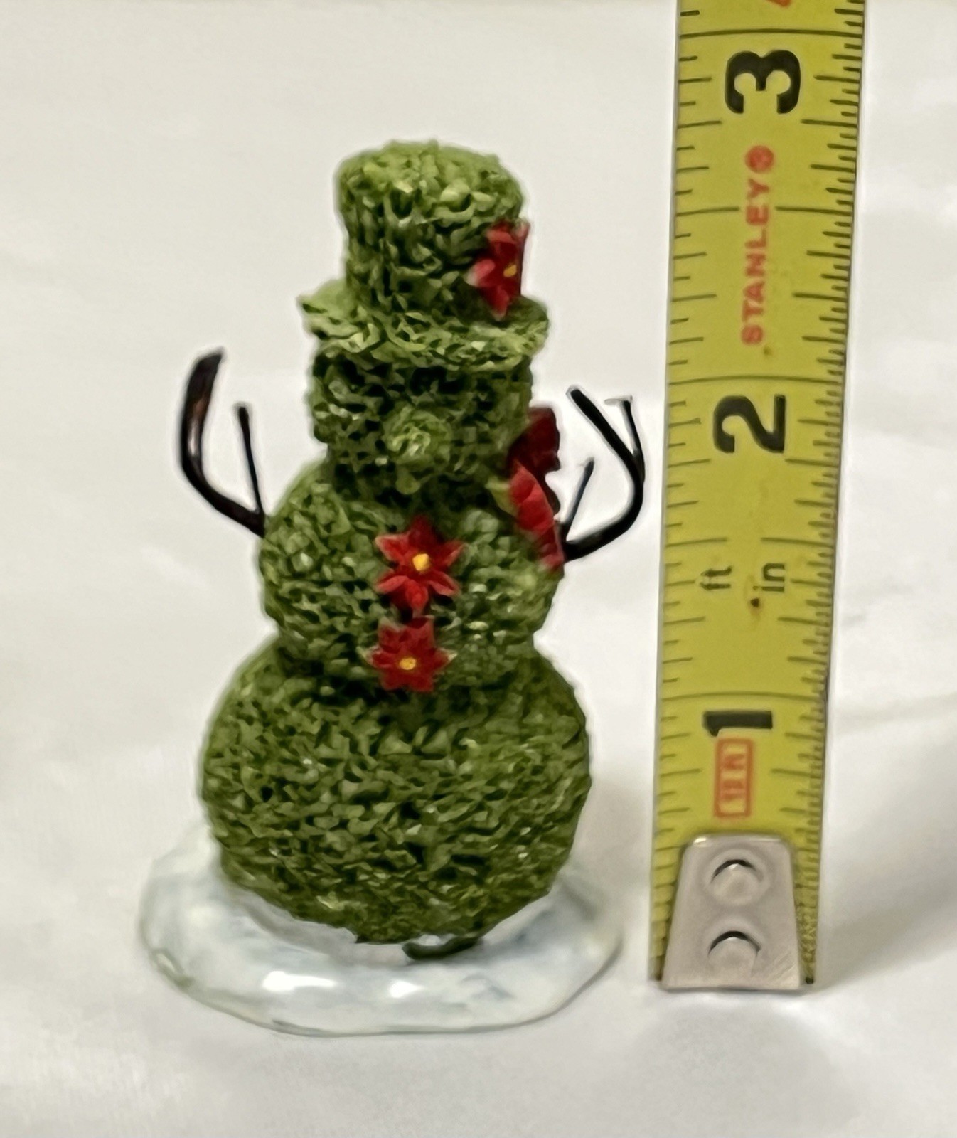 Lemax 2006 Snowman Topiary Retired Christmas Village Garden Figure #64450