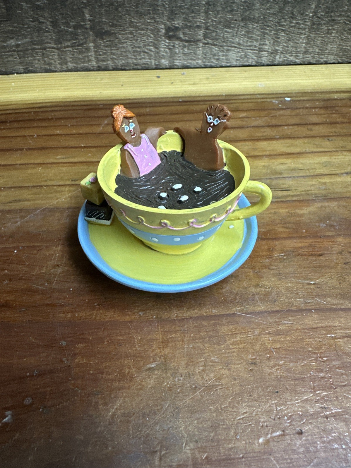 Lemax Sugar N Spice Hot Chocolate Tub Set of 2 In Box