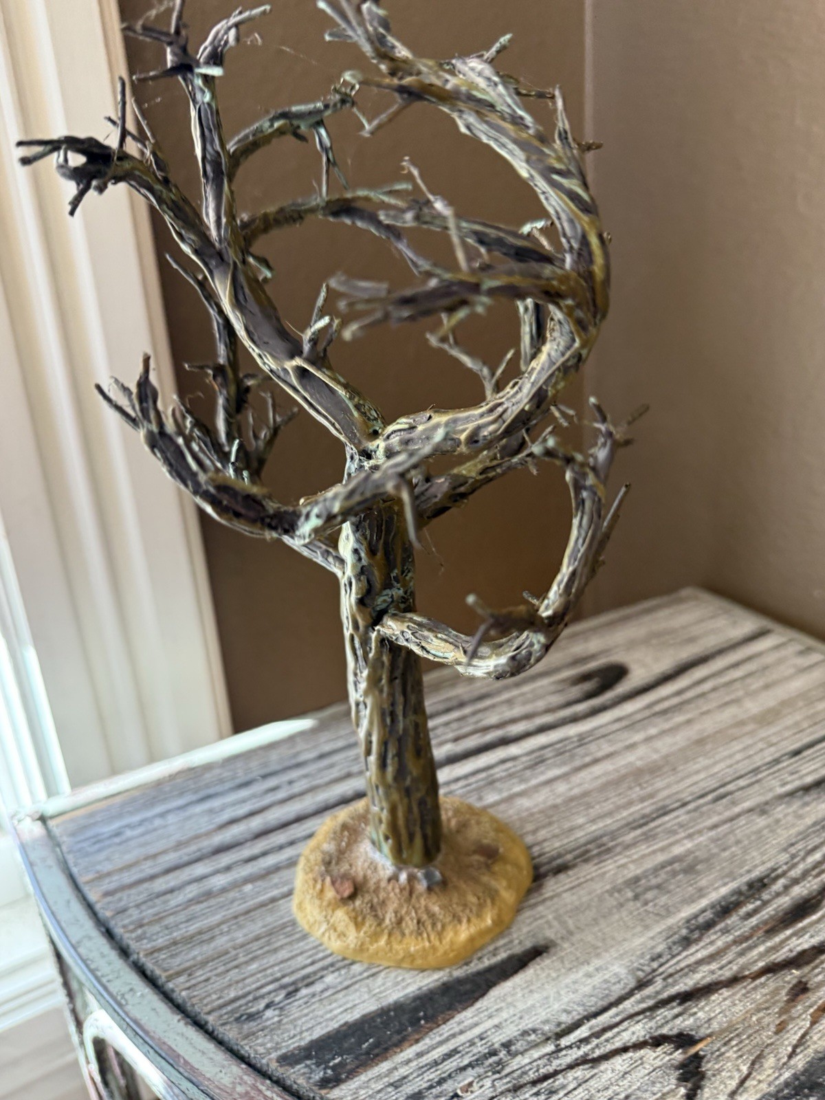Vintage Lemax Halloween Village Medium Scary Tree