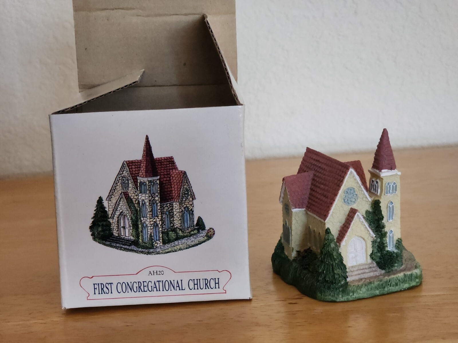 Christmas Village Americana Collection Miniature 1991, 1992 Lot Of 7