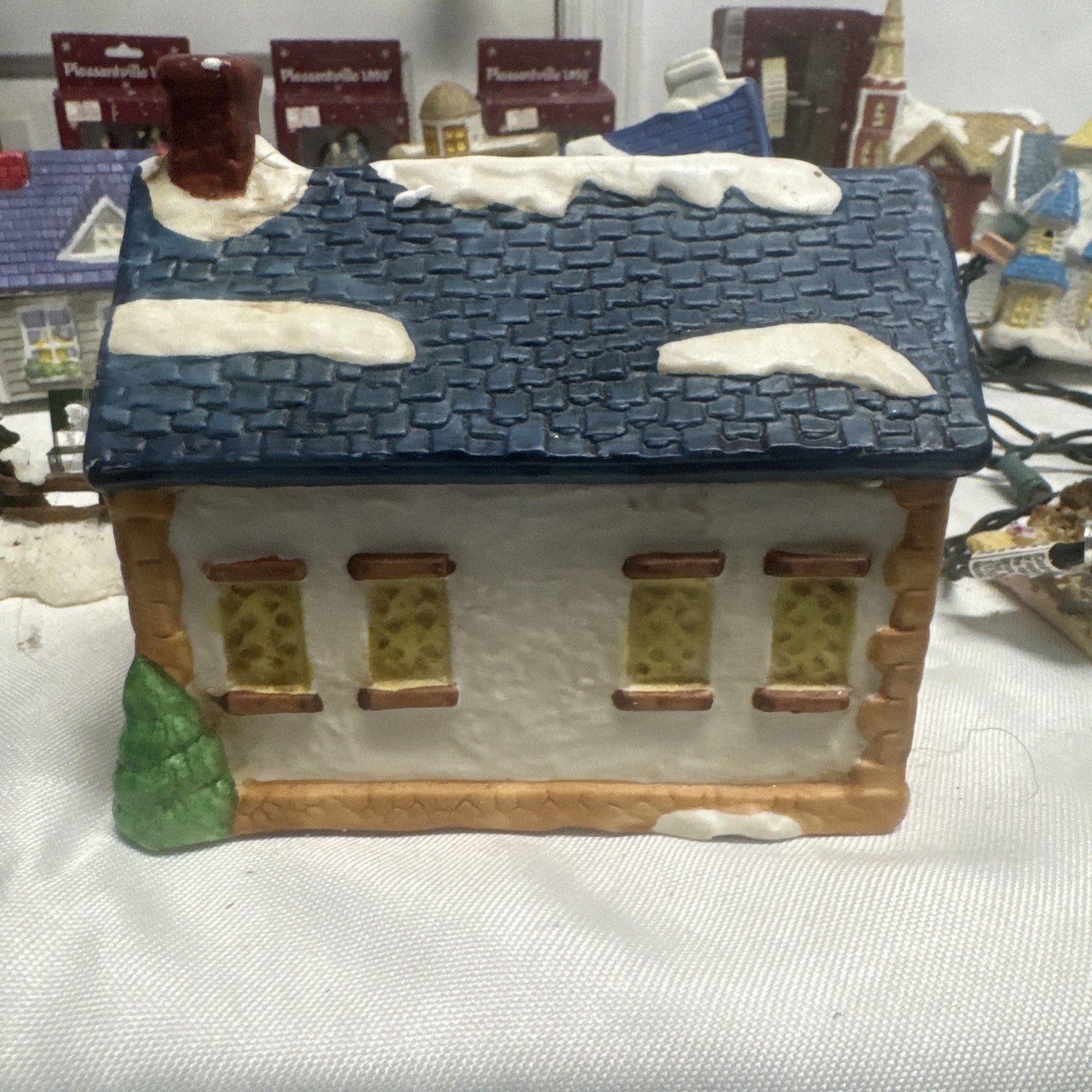 Village Grist Mill Holiday Dickens National Christmas Porcelain House Vintage