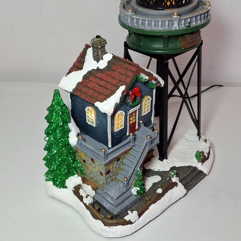 Enchanted Forest Christmas Village Holiday Langford’s Lighthouse 2021, #289-3554