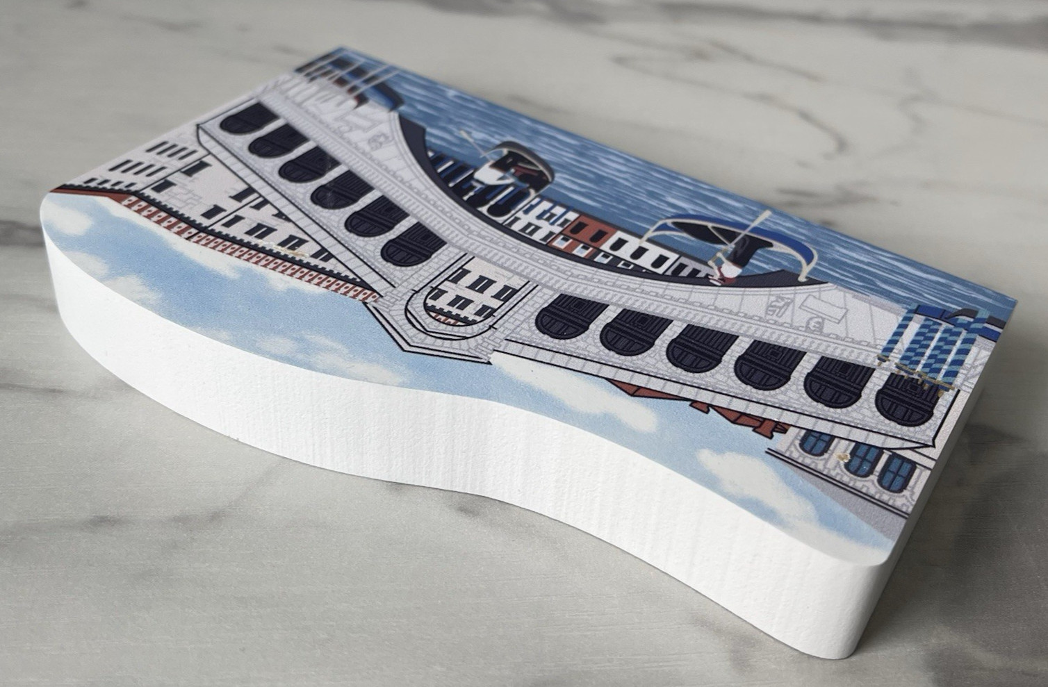 Cat’s Meow Venice ITALY Rialto Bridge Int’l Village III Shelf Sitter Signed