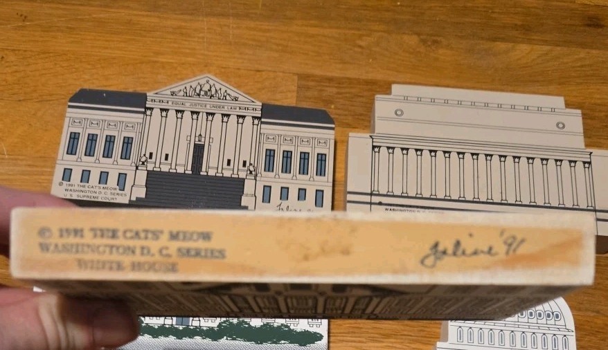 5 Cat’s Meow Washington DC White House Ntl Archives Supreme Court And Capitol