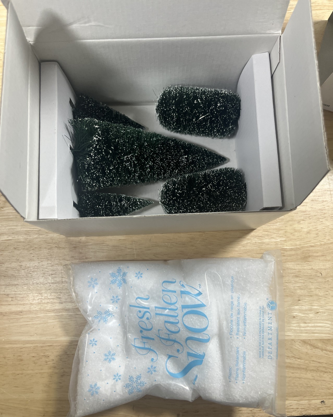 Department 56 – Village Accessories Trees Snow Landscape Starter Set – 56.52898
