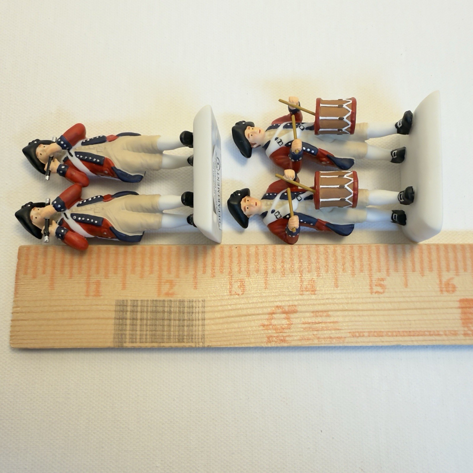 Dept 56 Williamsburg Fifes And Drums RARE New England 4020961 Revolution