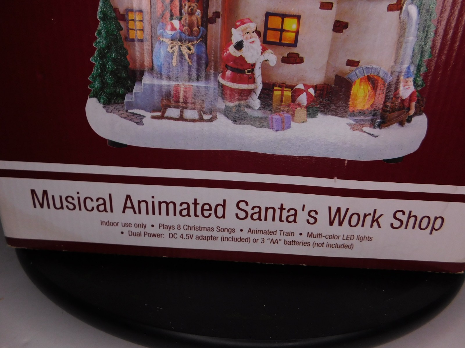Enchanted Forest Musical Animated Workshop Christmas Holiday Display