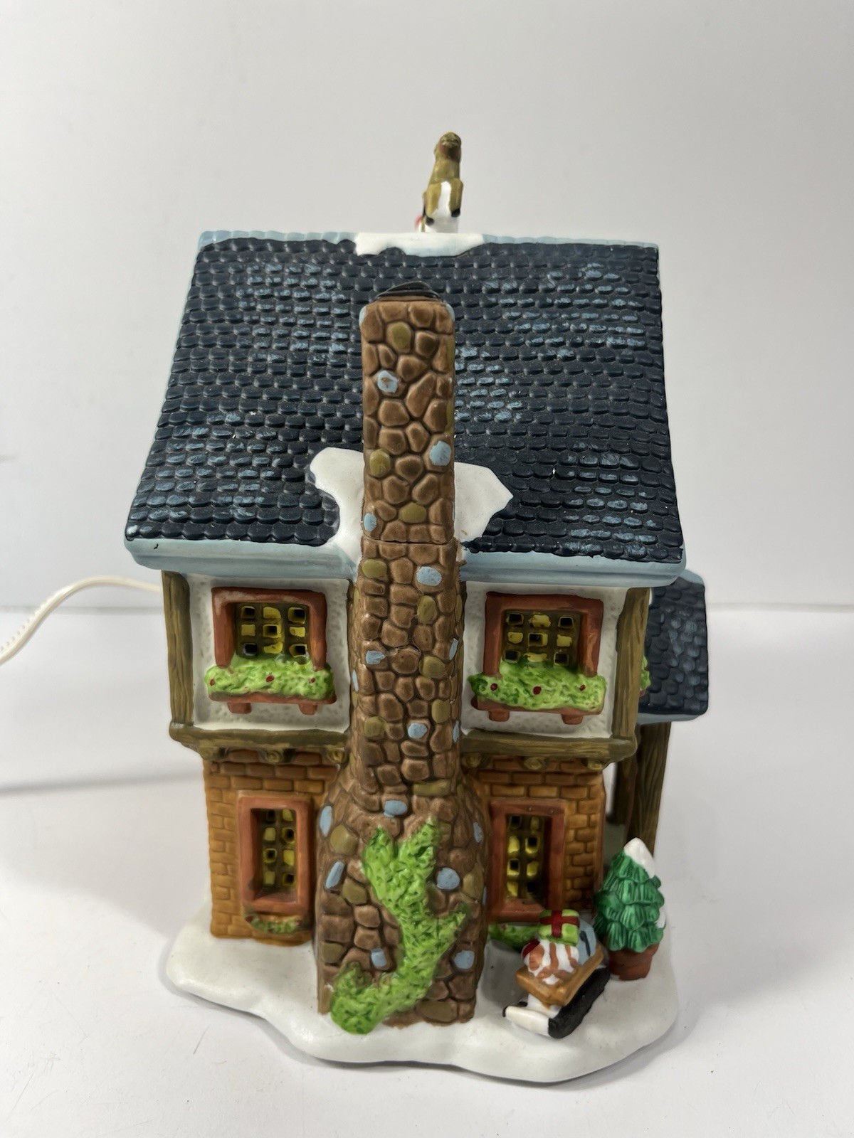 Carole Towne Collection Nick’s Toy Shop Lighted House 2002 In Box