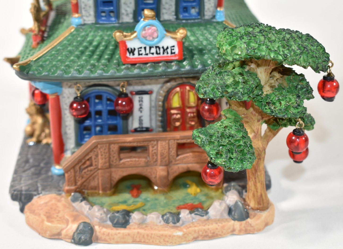 Lemax Caddington Village Cherry Blossom Chinese Restaurant 2005 Light Cord Box