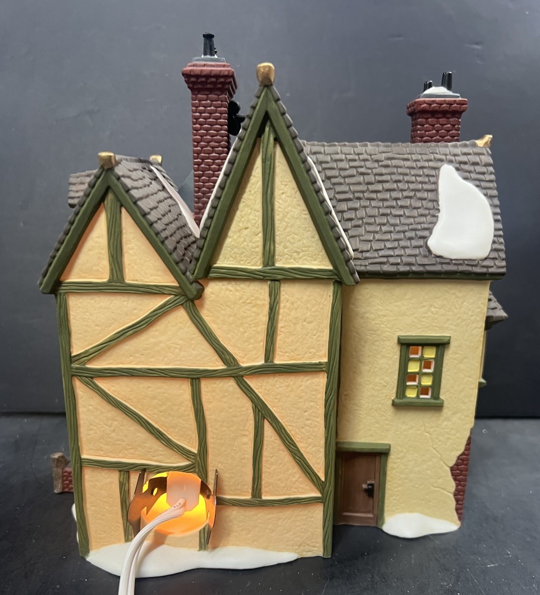 Department 56 J.D. Nichols Lighted Toy Shop W/box, 1995, Tested And Works, EUC!!