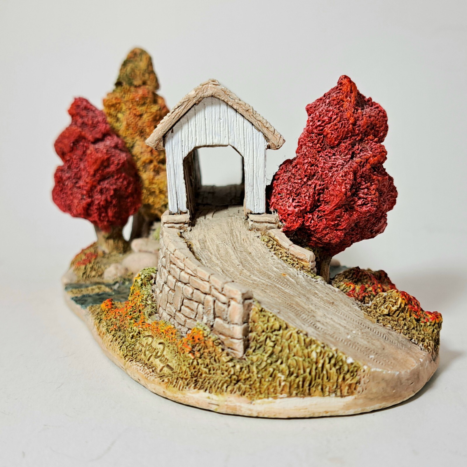 Lilliput Lane Covered Bridge 1990 American Landmarks Collection Village Made UK