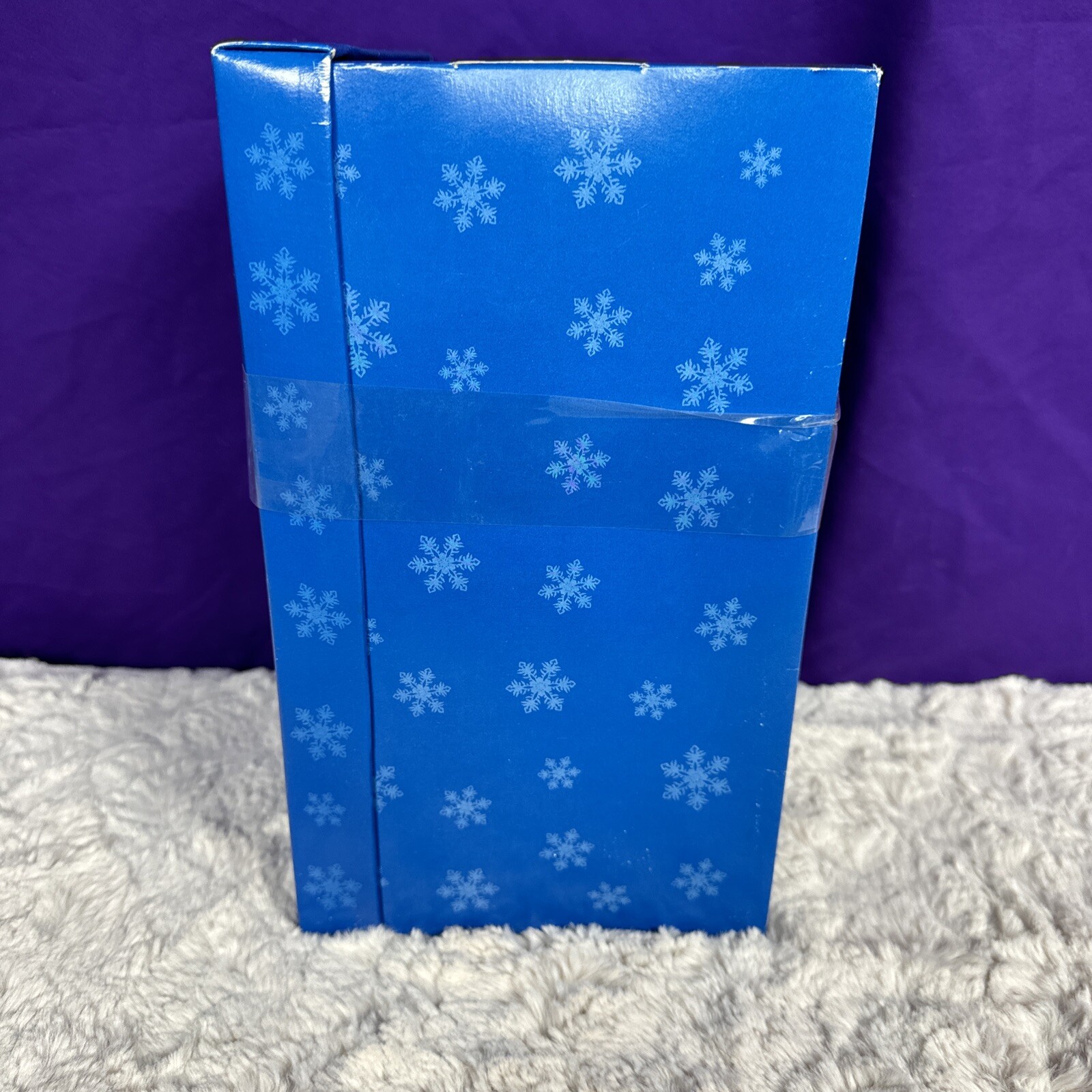 Kmart Christmas Ceramic Tea Light House 9.5 Inch Starlite Cafes New In Box