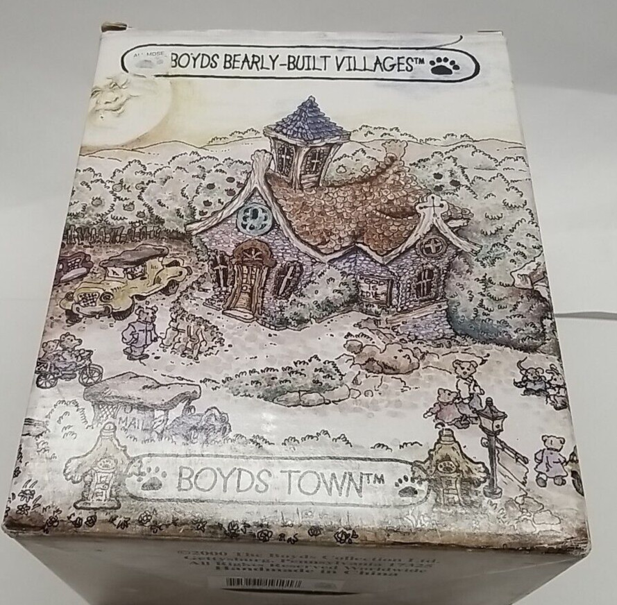 Boyd’s Bearly Built Villages Boyds Town Ted E. Bear Shop #19001