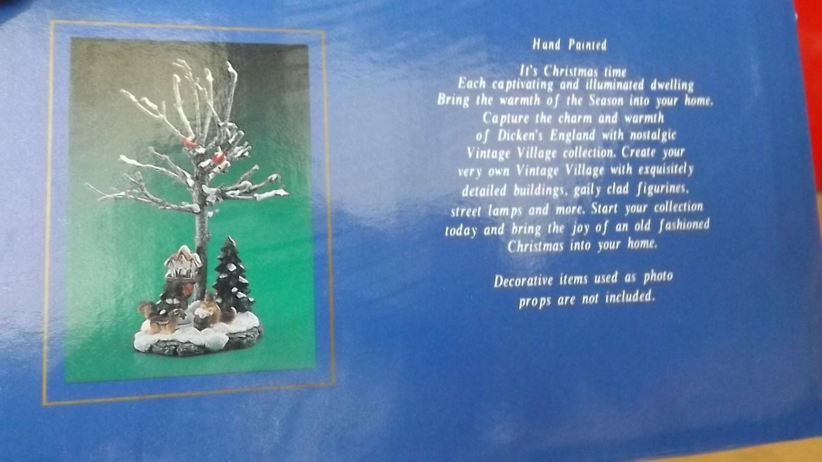 Heartland Valley Village 10″ H Winter Tree With Box Benefits Charity