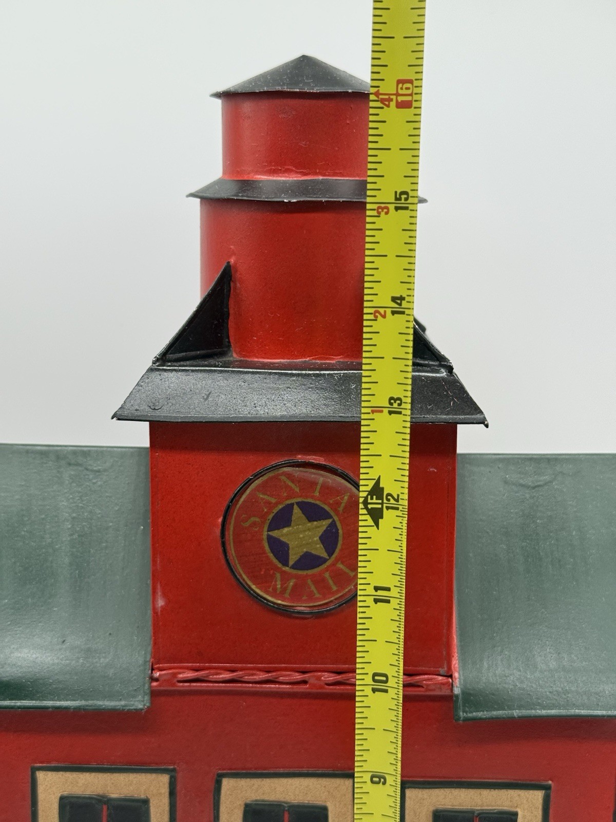 Dept 56 Santa & Co Tin Post Office Letter Storage World Wide Delivery Opens