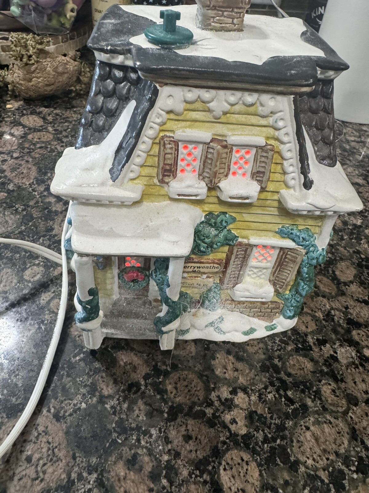 Spirit Of America Doctor’s Office Christmas House Lighted Village