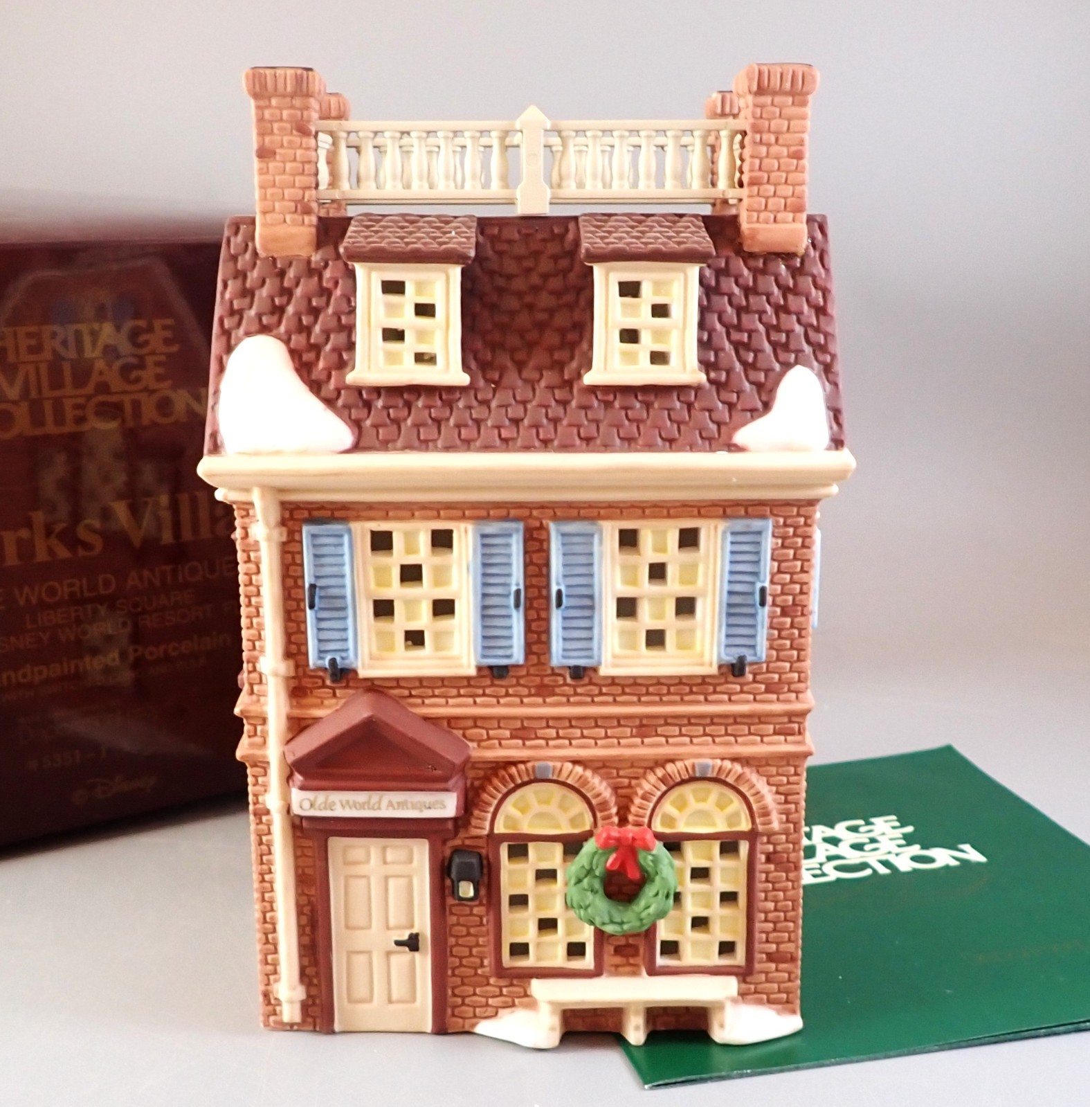 Dept 56 Olde World Antiques II Liberty Square 5351-1 Disney Parks Village Series