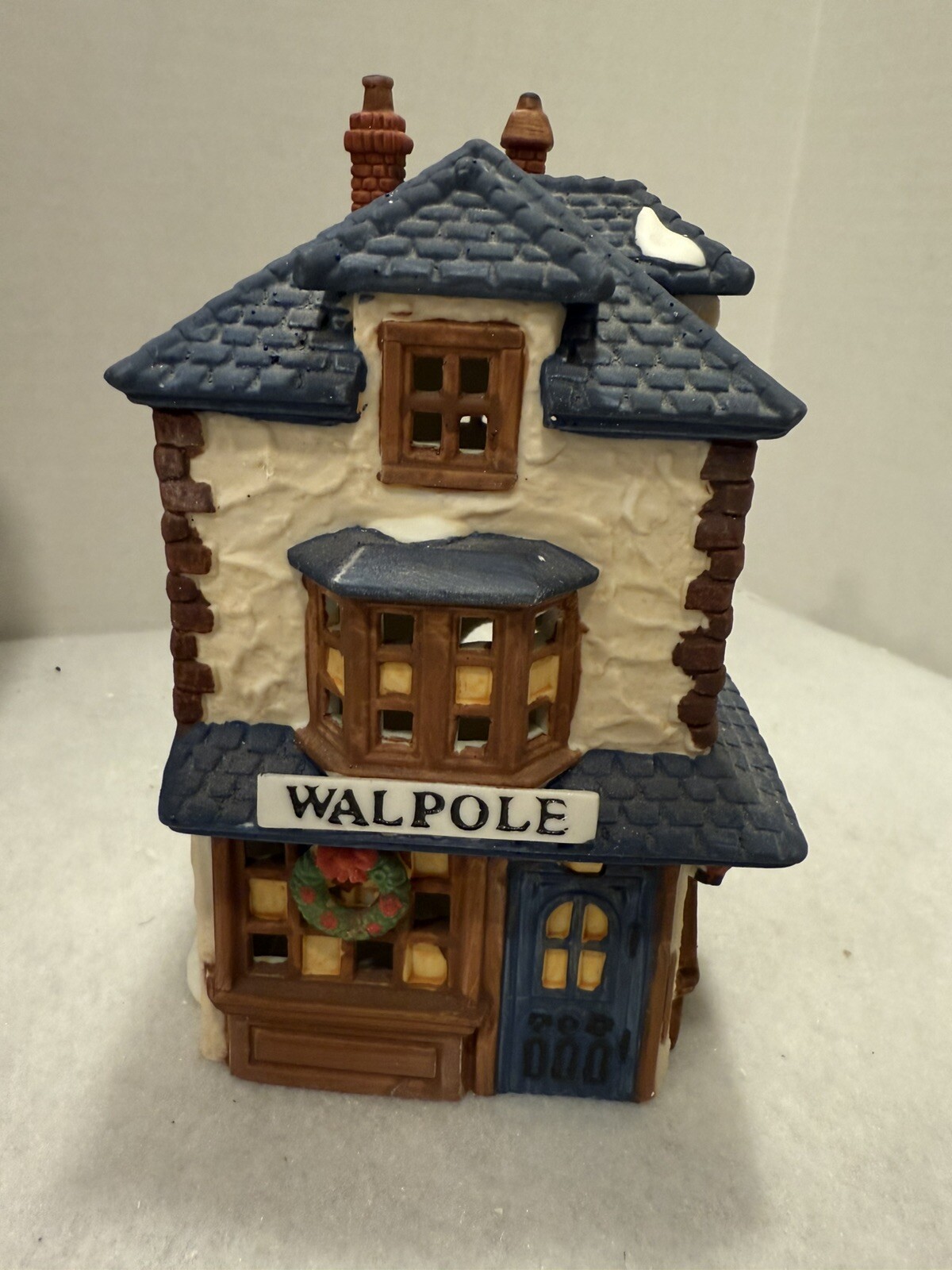 1988 Department 56 Walpole Tailors Dickens Village Shop 5926-9 Box, NO Light