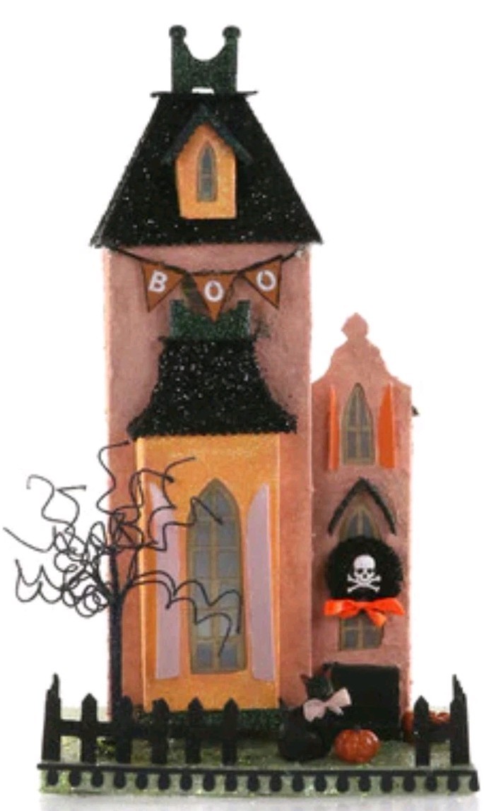 Cody Foster Halloween Scary Boo House-15″H