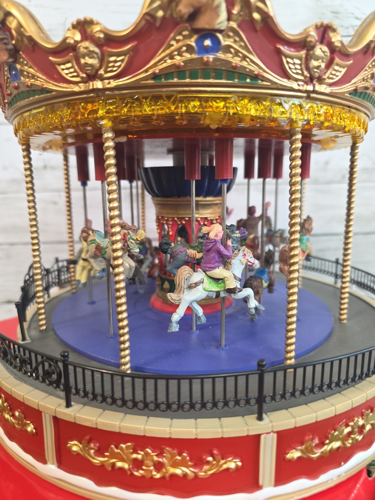 Coventry Cove Equestrian Carousel by Lemax Parts Only