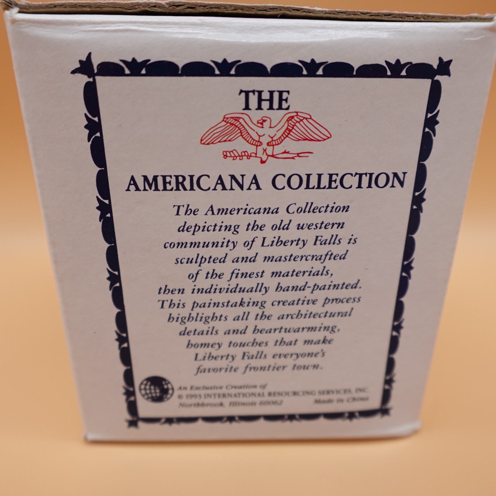 Liberty Falls Courthouse Americana Collection Miniature Village AH39 Vintage 93