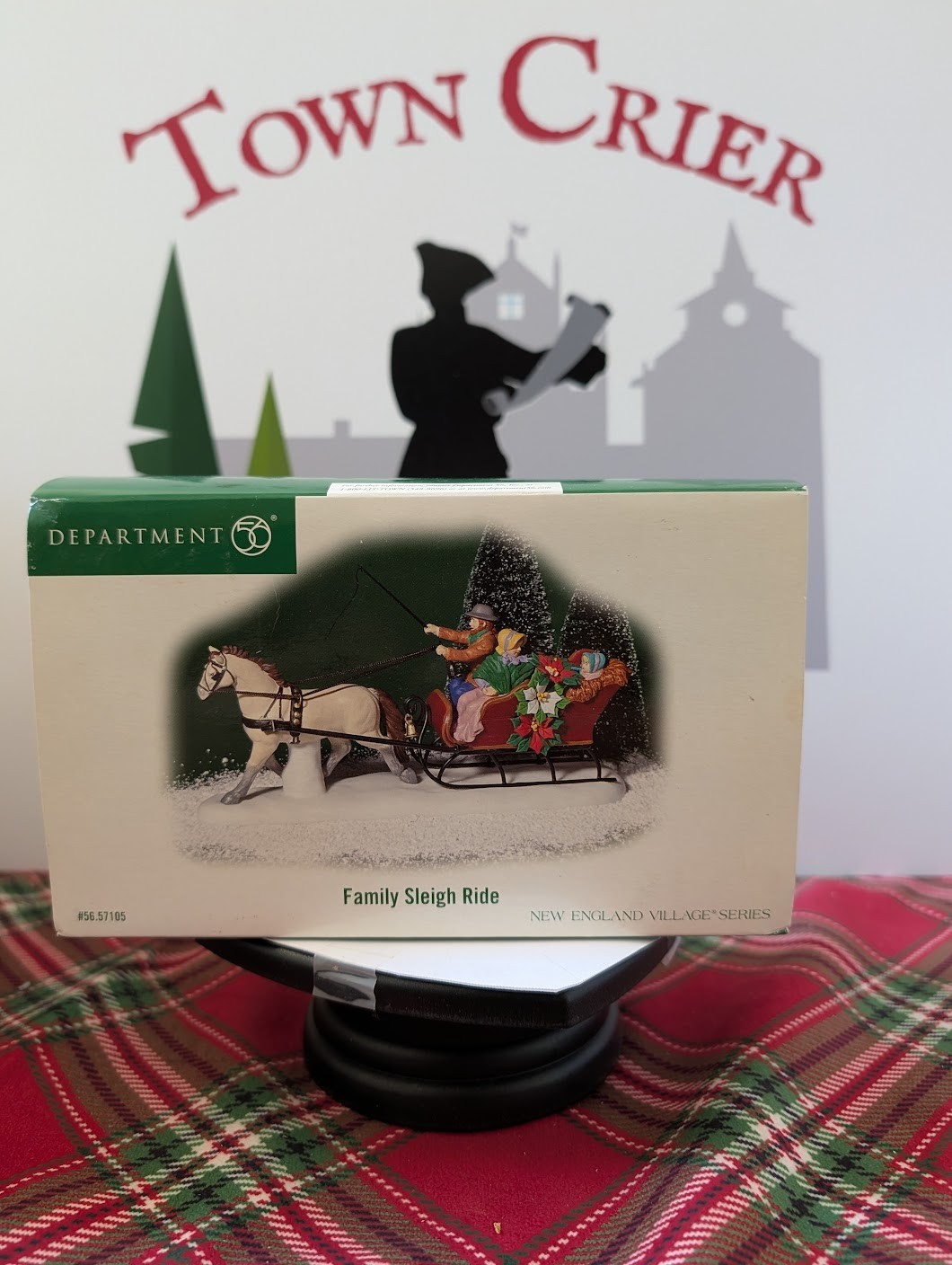 Dept 56 New England Village – Family Sleigh Ride