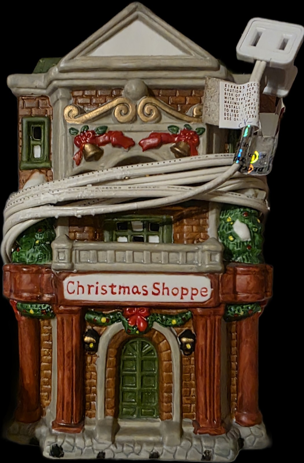 vintage dickens keepsake Christmas Shop Village Porcelain House