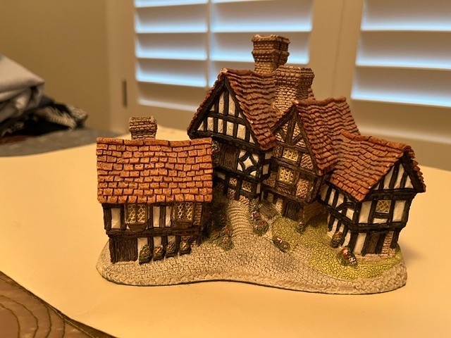 DAVID WINTER Cottages STRATFORD HOUSE NO BOX OR COA 1981 Vtg Great Britain Made