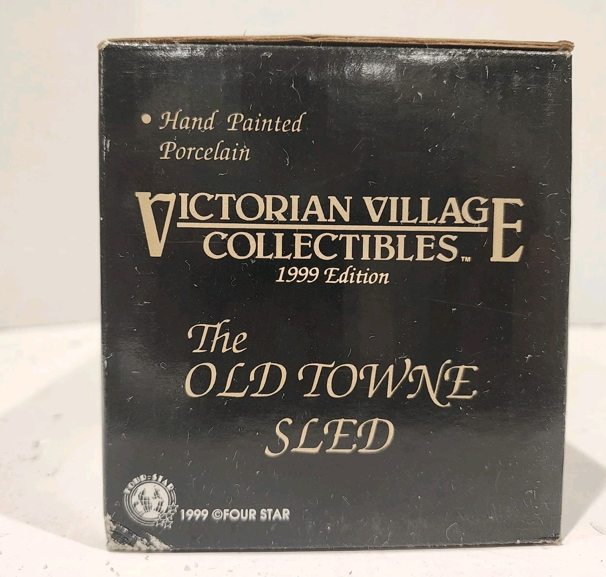 Victorian Village Collectibles “The Old Towne Horse Drawn Fire Engine” 1999