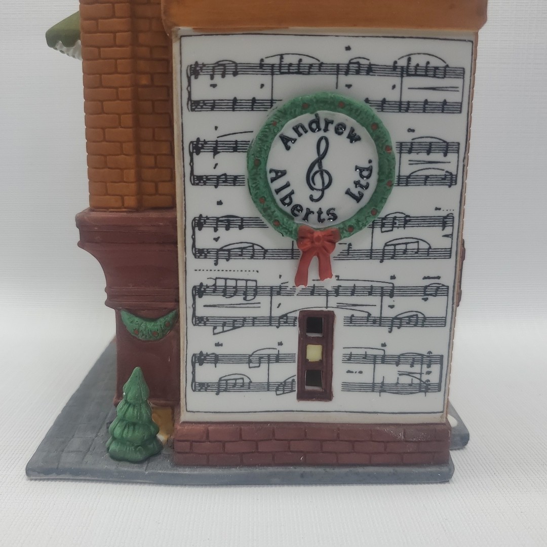 Dept 56 Music Emporium Heritage Village Christmas In City Series 1992 #5531-0