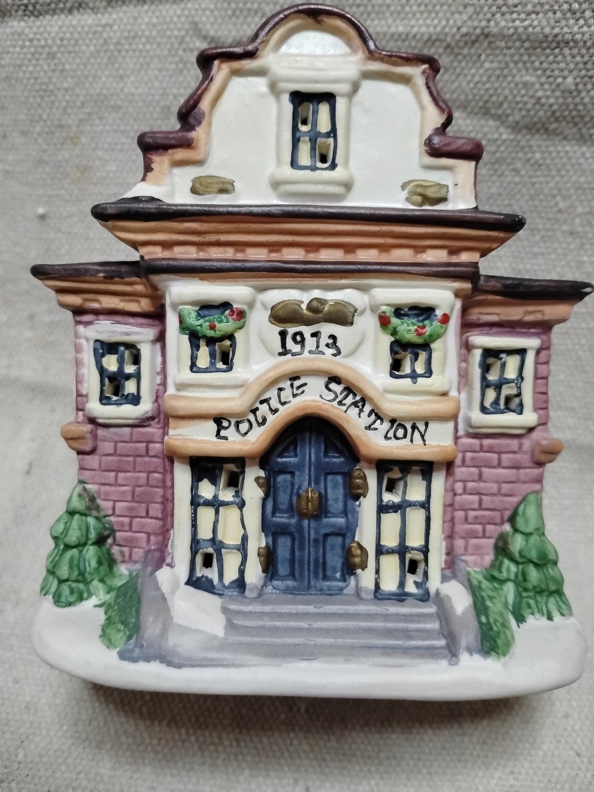 Christmas Village Police Station