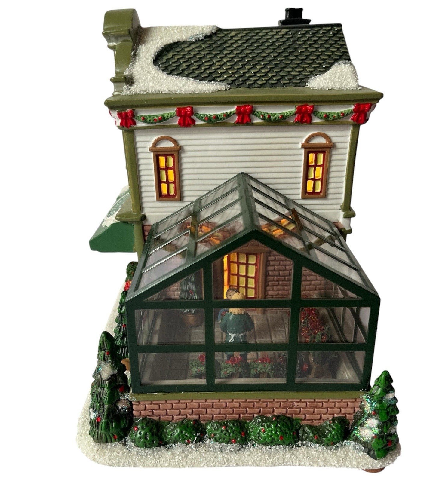 St Nicholas Square Village Collection Daisys Florals And Gifts Lighted Retired