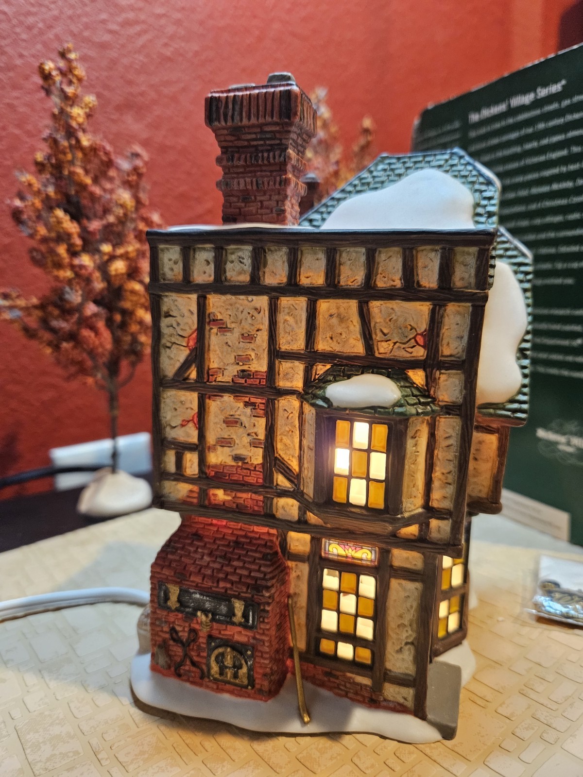 Department 56 “William & Robert Glaser, Stained Glass” #58751 Dickens Village