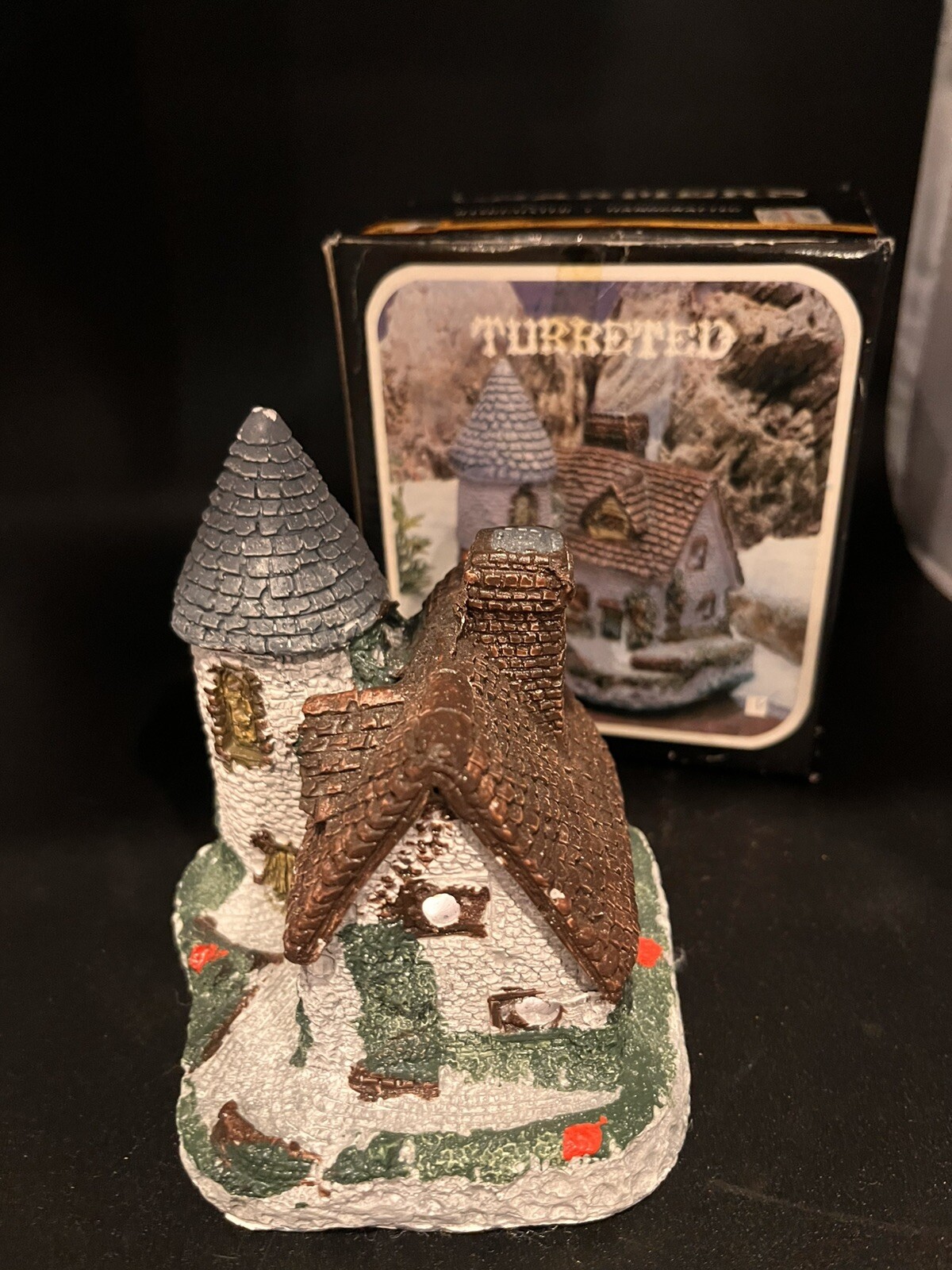 Lighted Cottage Charmers English Village Hand Painted Handcrafted 6181-DD Tested