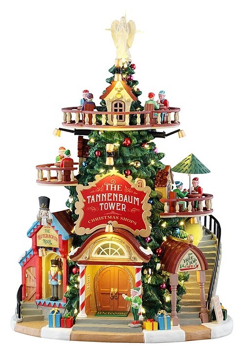 Lemax The Tannenbaum Tower Christmas Shops #55311 BRAND NEW Free Shipping