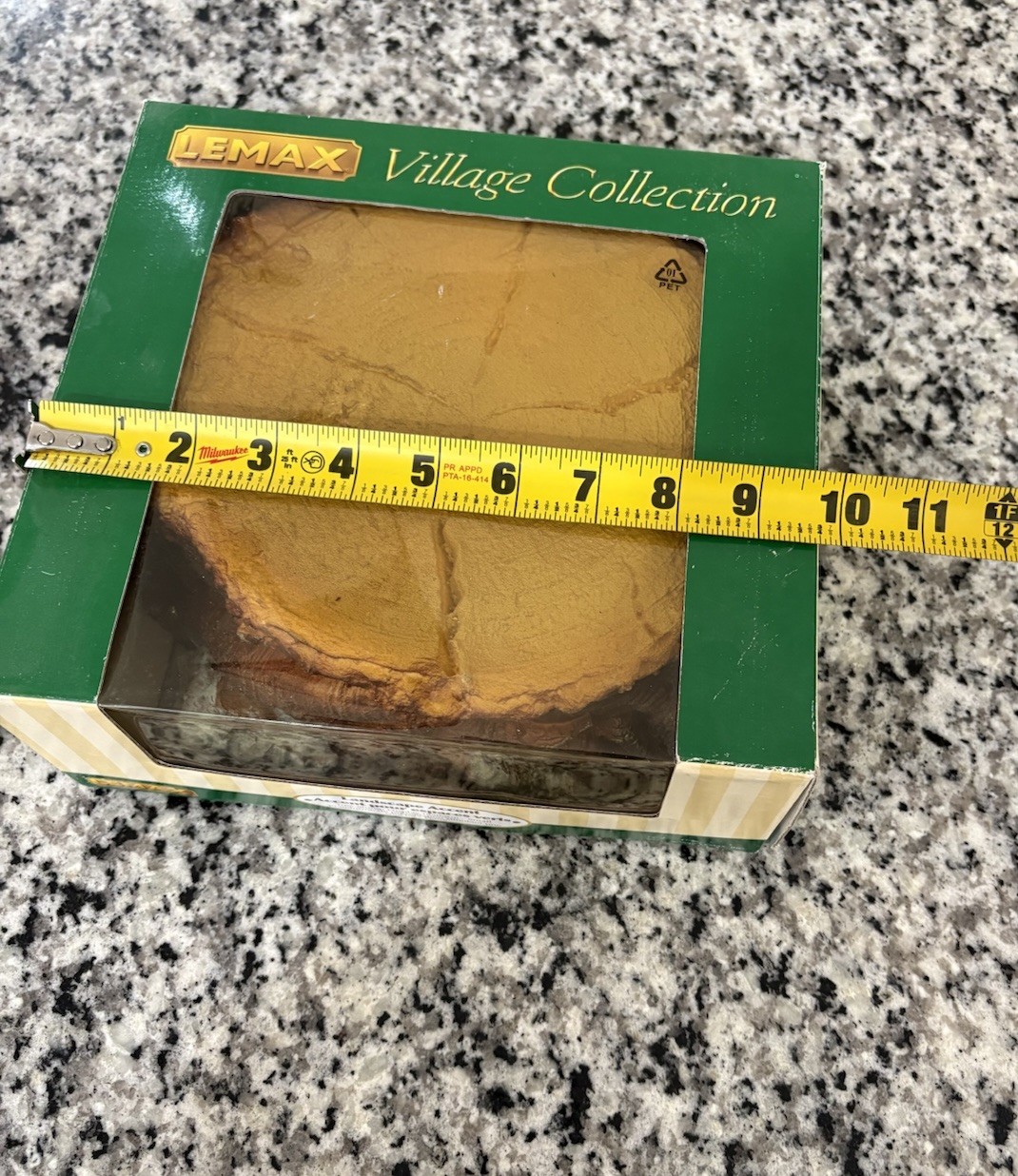Lemax Landscape Accent Tree Stump Display Platform 2007 Retired