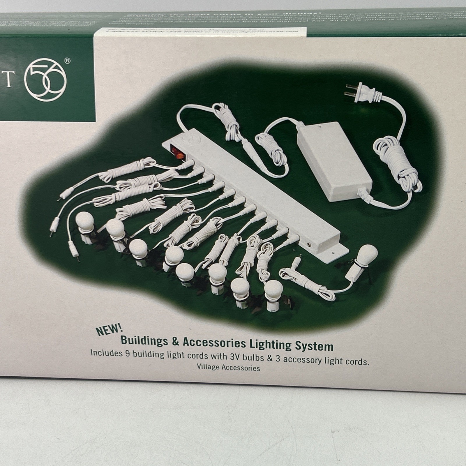 Department 56 “Building & Accessory Lighting System” 53500 White Village