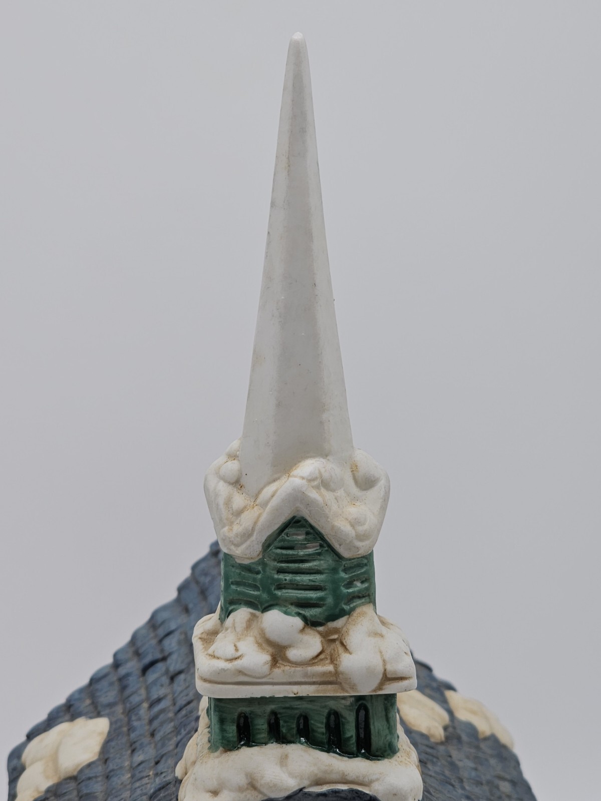 Vintage American Village Country Church Christmas Ceramic Taiwan Steeple