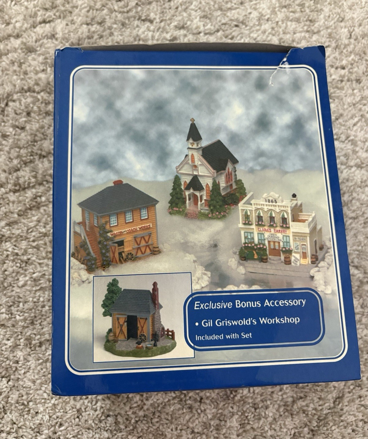 Liberty Falls American Collection Village Set 3 + Gil Griswold Workshop