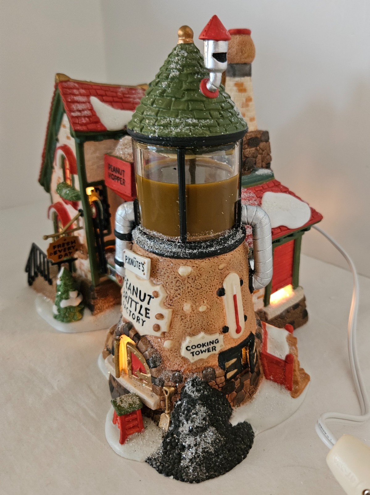 Dept 56 North Pole Series “Peanut Brittle Factory” RETIRED #56.56701