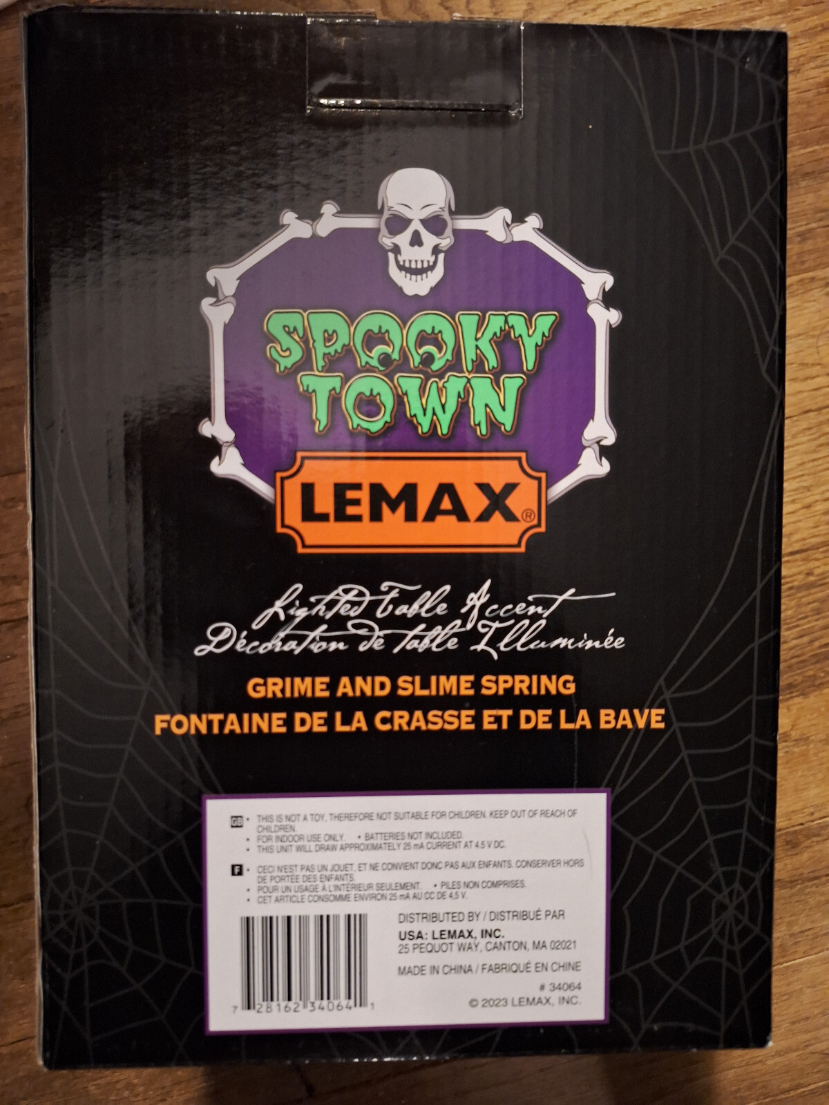 Lemax Spooky Town Skull House Grime & Slime Spring Michaels Exclusive 2023 NIB