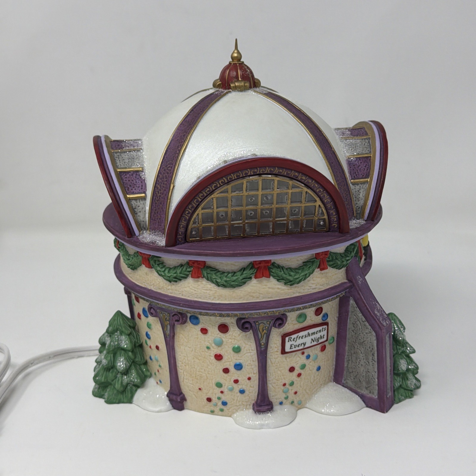 ‘Starlight Dance Hall’ North Pole Series Department 56 #56742 Needs New Bulb