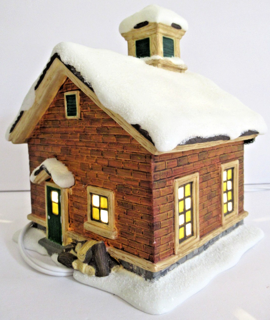 DEPT 56 / SIMPLE TRADITIONS: PINE ISLES “WOODLAND GROVE SCHOOL” (2003)~ RARE !!