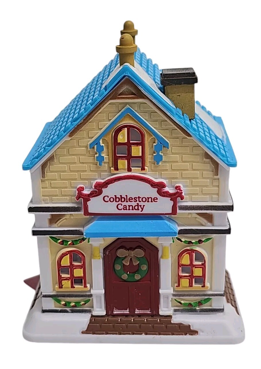 Christmas Cobblestone Corners Miniatures Cobblestone Candy. 3In X 5In X 3In. New